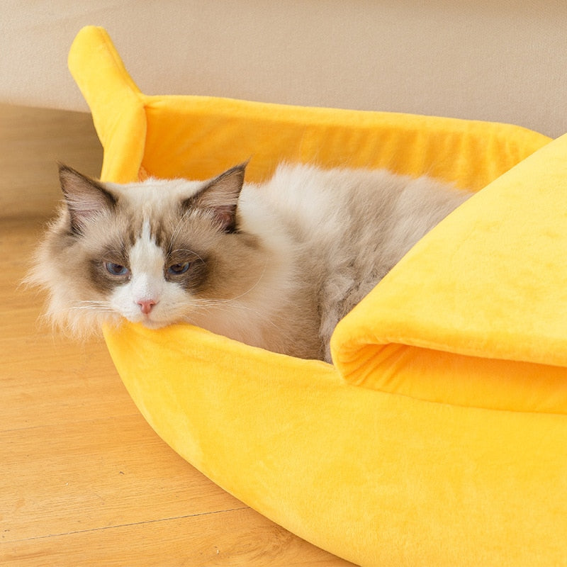 Bed voor uw kat: de Banana Cat Bed