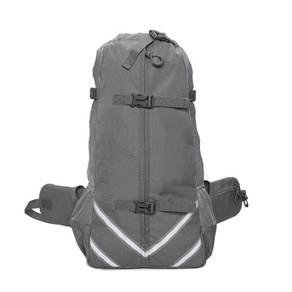 Robuuste en waterdichte hondendraagtas. Rugtas voor veilige en comfortabele wandelingen