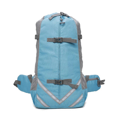 Robuuste en waterdichte hondendraagtas. Rugtas voor veilige en comfortabele wandelingen