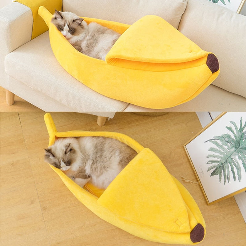 Bed voor uw kat: de Banana Cat Bed